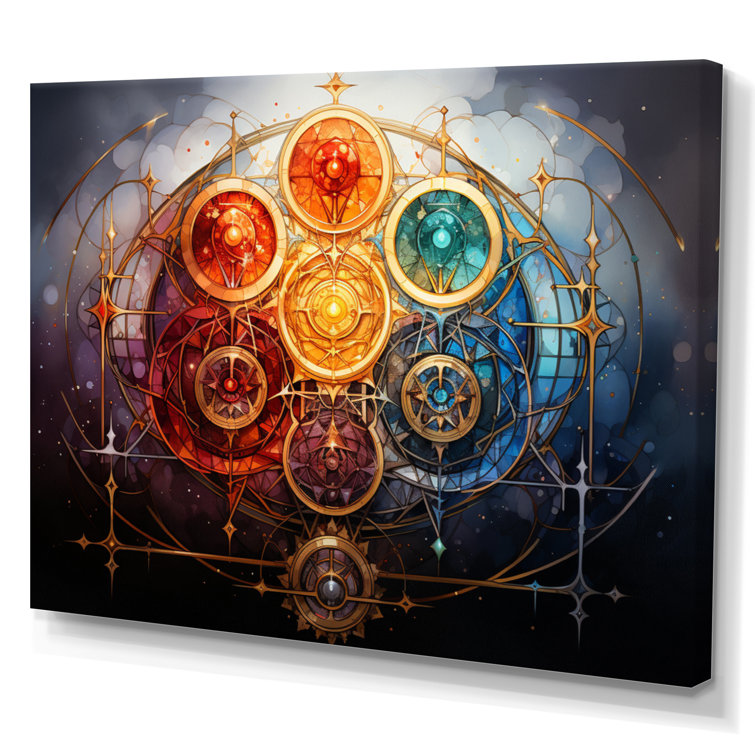 Bungalow Rose Kasai Asian Art Mandalas Of Enlightment II Framed On